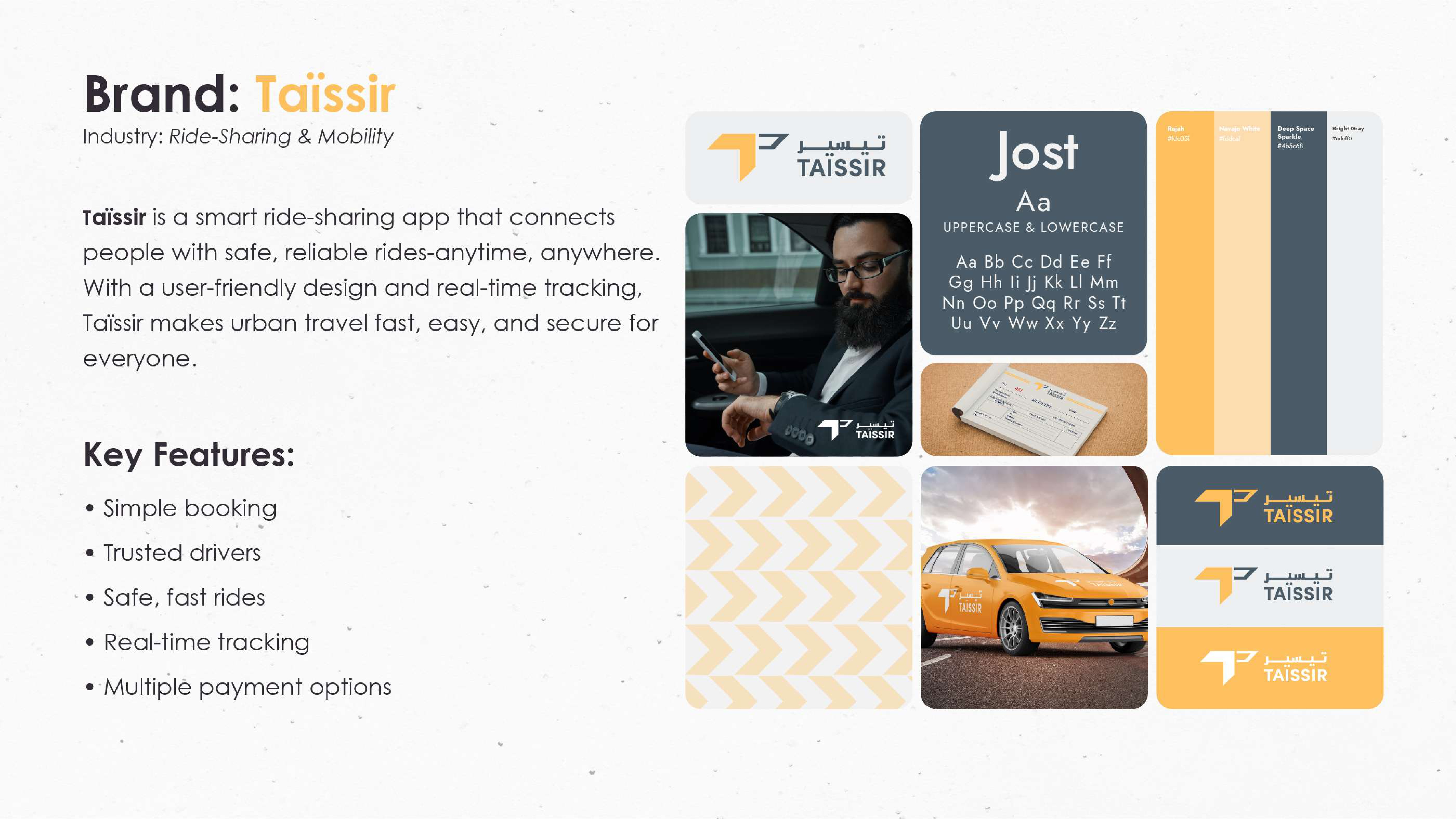 Taïssir brand strategy overview
